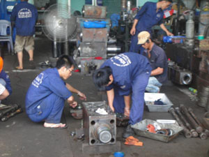 Sửa chữa búa đập đá